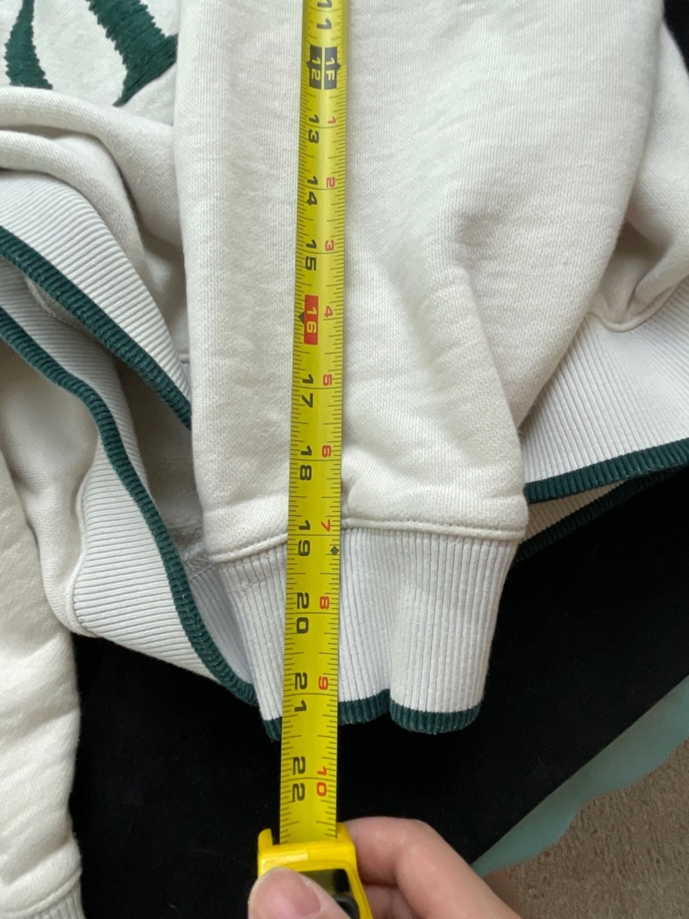 Kith Beige Sweatshirt with Dark Green Monogram Logo - Picture 7 of 14